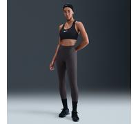 Leggings a tutta lunghezza e vita alta senza cucitura anteriore Nike Universa - Donna - Grigio XXS