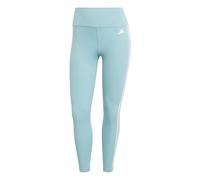 Leggings a vita alta 7/8 da donna adidas Essentials 3-Stripes Vert XS
