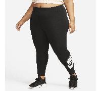 Leggings a vita alta con grafica Nike Classics - Donna - Nero 1X Short