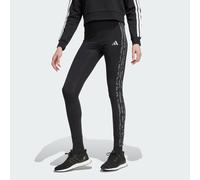 Leggings a vita alta con stampa animalier a 3 strisce Black / Multicolor / Grey Five XS
