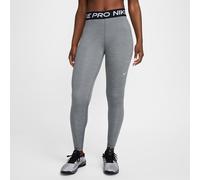 Leggings a vita media con inserti in mesh Nike Pro - Donna - Grigio XS (IT 36-38)