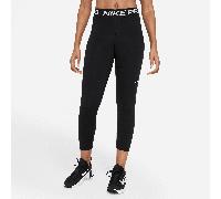 Leggings a vita media e lunghezza ridotta con inserti in mesh Nike Pro - Donna - Nero XL (IT 52-54)