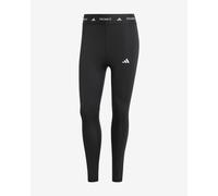 adidas Donna TECHFIT 7/8 Leggings, Black/White, S