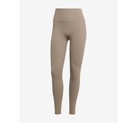 Leggings adidas All Me Rib marrone donna - XL