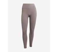 Leggings adidas Optime 3 strisce lilla nero donna - XS
