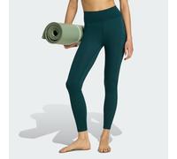 adidas Donna All Me Essentials Full-Length Leggings, Aurora Ivy/Aurora Ivy, XL
