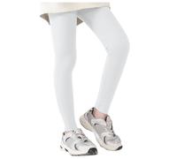 Leggings Bambina in Cotone Pantaloni Larghi Yoga per Bambini Basic Tinta Unita Flared da Abbigliamento Adolescenti Elastici Comodi Danza e Ginnastica