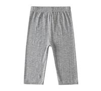 Leggings Bambina in Cotone Ragazze Danza Pantaloni Legging Multicolore Casual Moda Abbigliamento per Bambini Sportivi a 3/4 Lisci Lunghezza Intera Elasticizzati Interni ed Esterni
