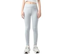 Leggings Bambina Ragazze Legging Sport Vita Alta Pants per Bambini Basic Tinta Unita Pantaloni Termici da Ragazza Sportivi a 3/4 Lisci Lunghezza Intera Elasticizzati Yoga, Danza, Corsa