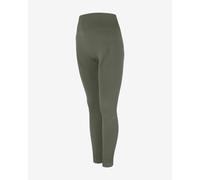 Leggings Born Living Yoga Hatha verde scuro donna - L