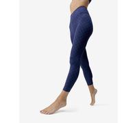 Leggings Born Living Yoga Monogram blu scuro donna - M