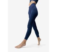 Leggings Born Living Yoga Sarvan blu scuro donna - L