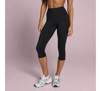 Leggings capri Tempo MP donna - Nero - L