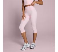 Leggings capri Tempo MP donna - Rosa tenue - XS