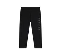 FREDDY - Leggings Corsaro Vita Regular con Logo Glitter sul Fianco, Donna, Nero, Extra Small