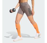 Leggings Corti a 3 strisce Optime Allenamento Charcoal L 15 CM