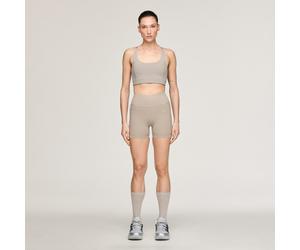 Leggings Corti adidas x Entire Studios Optime Training Putty Beige XS