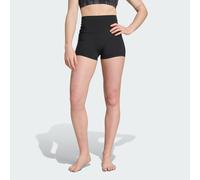 adidas Training - All-Me - Leggings corti modellanti stile shorts neri-Nero 2XS 3in