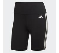 Leggings corti da allenamento Essentials 3-Stripes High-Waisted Black XL