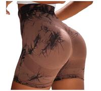 Leggings corti da ciclismo da donna, pantaloncini da yoga, leggings corti da donna, 3D, anticellulite, push up, corsa, fitness, ciclismo, ciclismo, leggings, D-Coffe., XL