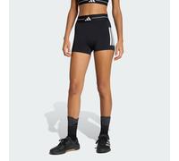 Adidas Hyperglam 3 Stripes Short Leggings Nero 2XL Donna