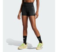 Adidas Optime 3 Stripes 3´´ Short Leggings Nero L Donna