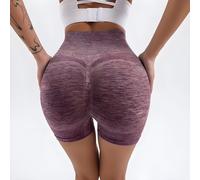 Leggings Corti Push Up - Bordo / M