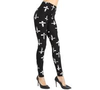Leggings Cross - Nero / Uni
