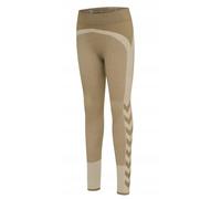 Leggings da bambina Hummel, beige, taglia 104/116, codice 1A3G4_C