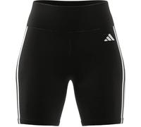 Leggings da donna 7/8 a vita alta a 3 Bende per allenamento Adidas Essentials Nero XS