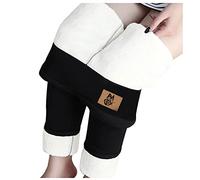 Leggings da donna a vita alta per l'inverno, isolamento termico, vestibilità elastica, comodi pantaloni per il tempo libero, materiale resistente, texture morbida, libertà di movimento, design alla