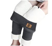 Leggings da donna a vita alta per l'inverno, isolamento termico, vestibilità elastica, comodi pantaloni per il tempo libero, materiale resistente, texture morbida, libertà di movimento, design alla