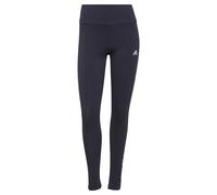 Leggings adidas Essentials High-Waisted Logo blu marino bianco donna - XXS