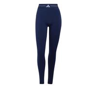 Womens adidas Leggings A Lunghezza Intera Hyperglam Colour Block - Blu, blu M
