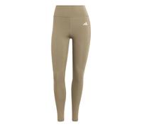 adidas performance - Optimé Essentials - Leggings lunghi kaki six con tasca nascosta-Verde XS