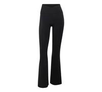 Leggings da donna adidas Studio All Me Flare X-Over 3-Stripes Noir L