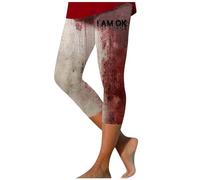 Leggings da donna con zucca di Halloween Scrunch Butt Leggings dimagranti osso morbidi e sottili collant da allenamento pantaloni da yoga a vita alta decorazioni di Halloween grafica floreale comodo