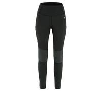 Leggings da donna Fjällräven Abisko Värm Trekking Tights Black-Iron Grey L