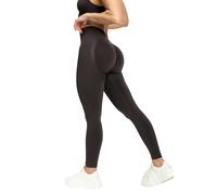Leggings da donna Gym Glamour Fake BBL Marron S