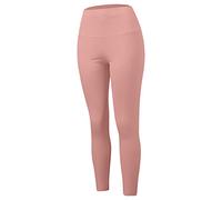 Leggings da donna invernali, foderati, a vita alta, colore nero | Pantaloni termici in tessuto, senza piedi, vita alta, casual, per fitness, senza cuciture, collant termici per la pancia