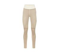 Kari Traa - Legging in Lana Merino - Smekker High Waist Pants Mocha per Donne - Taglia S - Beige