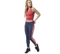 Leggings da donna Reebok Linear Logo Essentials Bleu S
