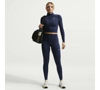 Leggings a tutta lunghezza a vita alta Nike One Seamless Front - Donna - Blu XL (IT 52-54)