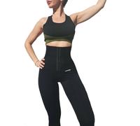 Leggings da lavoro pantalone nero barista cameriera hostess eleganti a vita alta