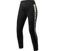 Leggings da moto Revit Talia da donna corti, neri e bianchi W38/L30