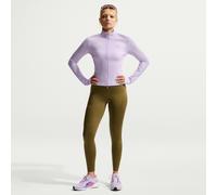 Leggings da running a 7/8 a vita alta con tasche Nike Swift - Donna - Marrone S (IT 40-42)