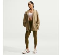 Leggings da running a 7/8 a vita alta Nike Tempo - Donna - Marrone XXL (IT 56-58)