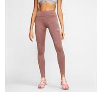 Leggings da running a vita media Nike Fast - Donna - Marrone S (IT 40-42)