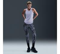 Leggings da running stampati a 7/8 a vita alta Nike Swift - Donna - Blu XXL (IT 56-58)