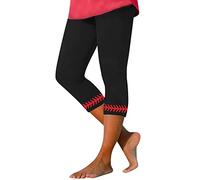 Leggings Damen Damen-Leggings für Die ganze Saison, Bedruckt, elastisch, schlank, Lässig, Stretch (F, XXL)